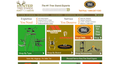 Desktop Screenshot of huntertreestands.com